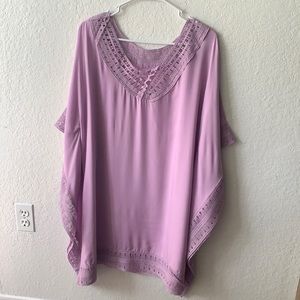 Purple Swimwear Coverup